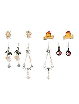 Amazon | スタジオジブリ ハウルの動く城 ピアスセット カ