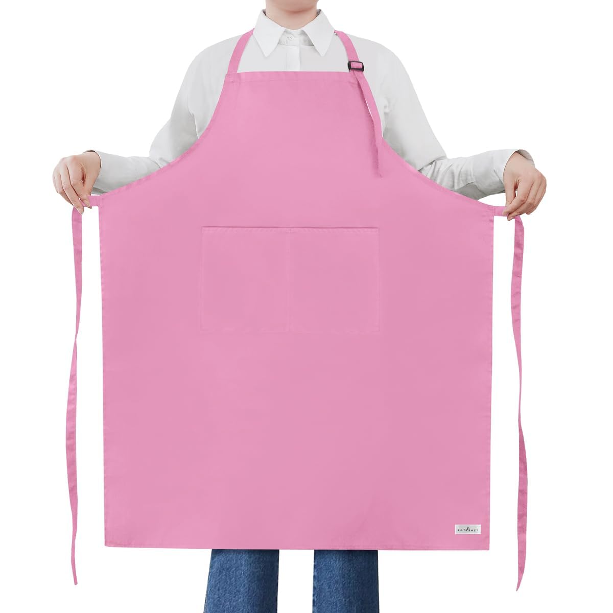 ROTANET Delantal de cocina unisex (paquete de 1)