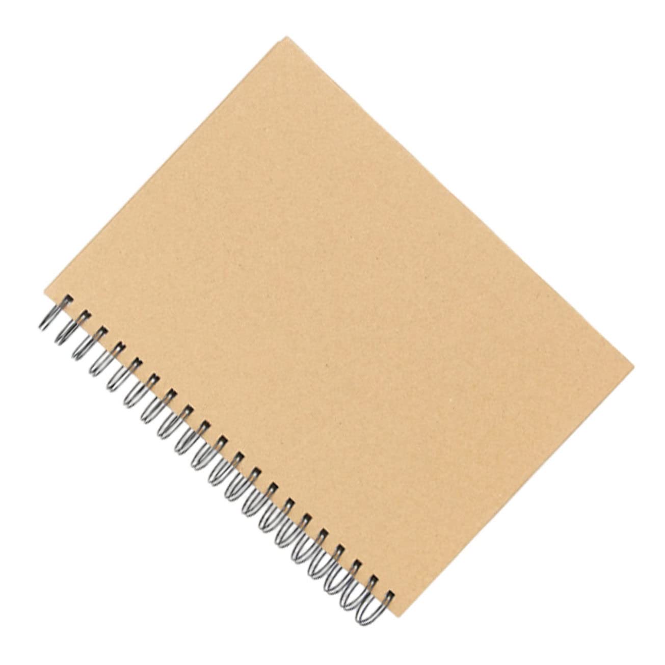 Carnet de Croquis Ouverture à Plat Pages Blanches 60 Pages, Papier Épais pour Dessin et Écriture Créative