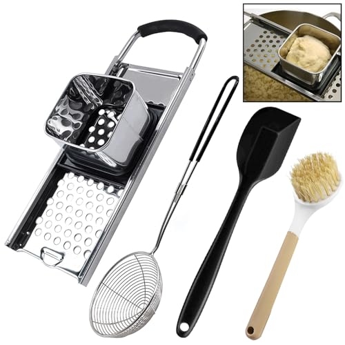 Premium Grade Stainless Steel Spaetzle Maker with Comfort Gr...