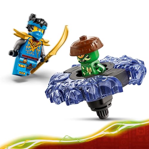 Image of LEGO NINJAGO NYA vs. Mutation Monster Spinner - Battle Toy - Playset with 2 Minifigures - 71849