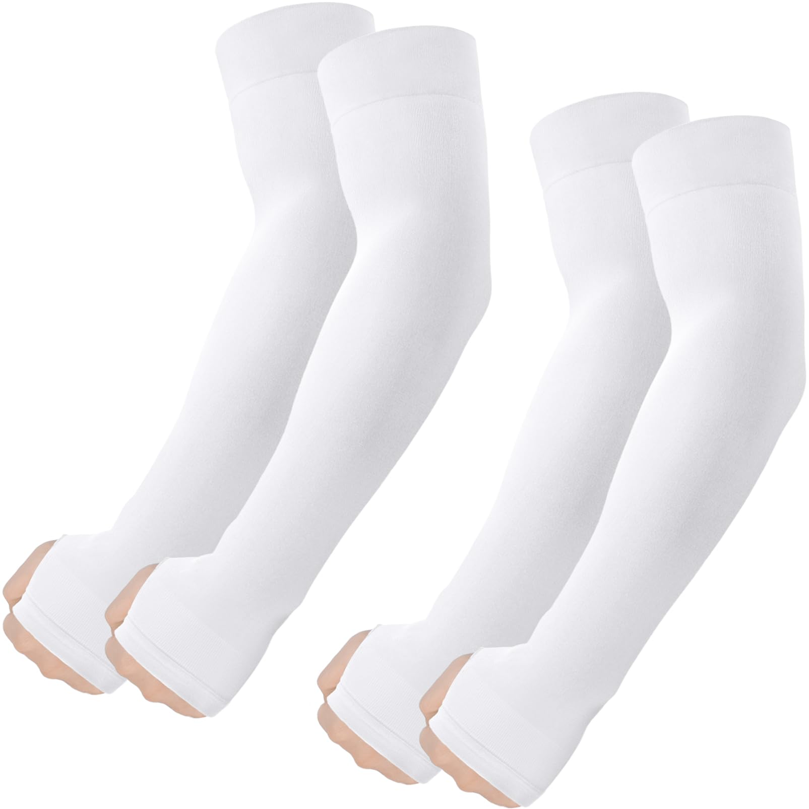 ROXUN Arm Sleeves with Thumb Hole, Cooling UV Sun Protection for Men/Women