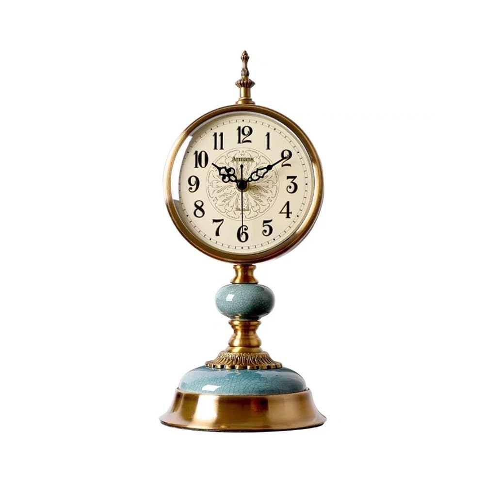 S5b8W3g7 Mantel Clocks Creative Shelf Clock Large Home Decoration, Silent No Ticking Table For Living Room Decor,Bedroom,Bedside Decorate
