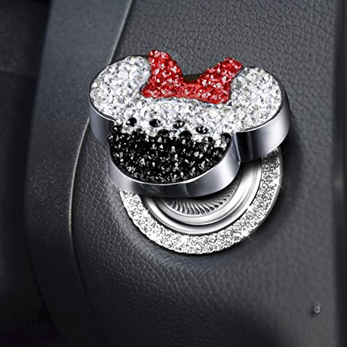 Pangpai Cute Push to Start Button Cover Accessories,...