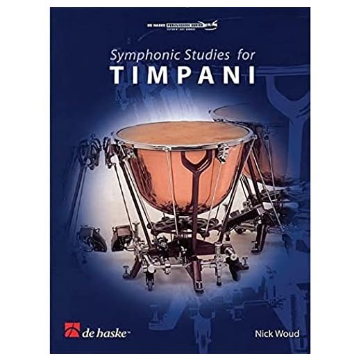 Symphonic studies for timpani percussions