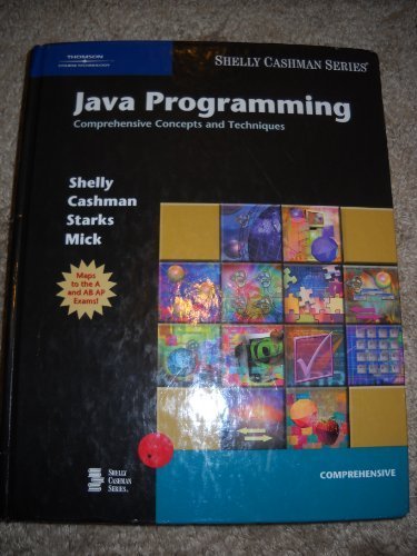 Java Programming Compr: Gary b. Shelly, Thomas J. Cashman, Joy L ...