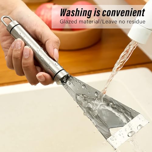 image for Tnfeeon Stainless Steel Fruit Carving Knife, Antislip Engraving Blades