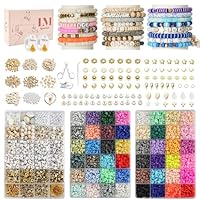 Lynnmos Clay Beads Bracelet Making kit RUANTAO