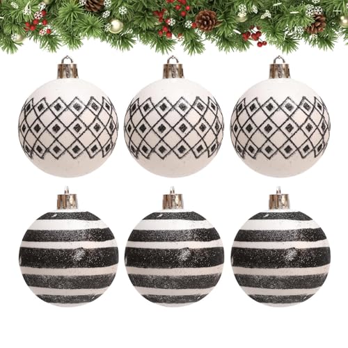 Pendentifs décoratifs en vrac de 6 cm YRYRYW pour sapin et décors domestiques