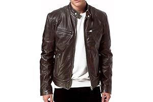 Leather Man Jacket For Man
