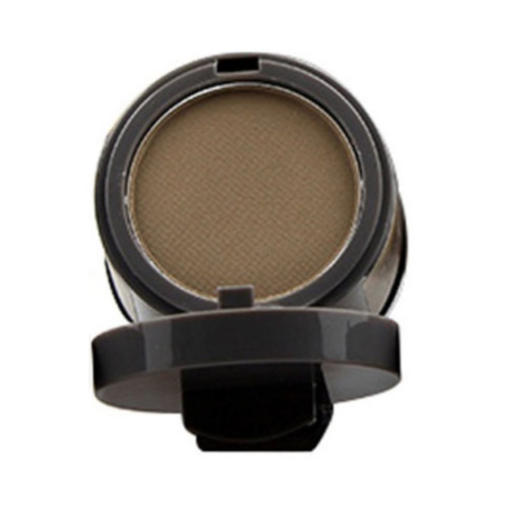 Hanyia Hairline powder Hair Line Modified Shadow Powder Hair Color with Mirror & Puff Hairline Contour Concealer Bronzer Highlighter 1 Bottle (#2)