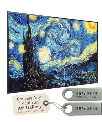 Dreamscreens - Convert Your TV into a Beautiful Wall Art | Displays 500+ of History's Most Famous Paintings | Art TV | USB TV Art (Dream Art Collection 4K)