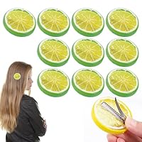 Amazon | レモンヘアクリップ、かわいいライムヘッドバンド