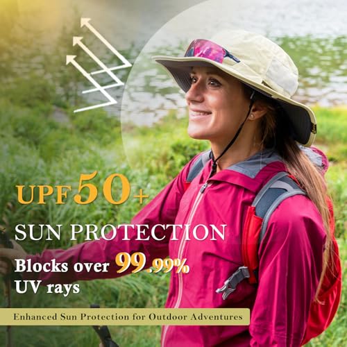 Sombrero de Sol para Mujer TOP-EX Wide Brim UV 50 miniatura 3