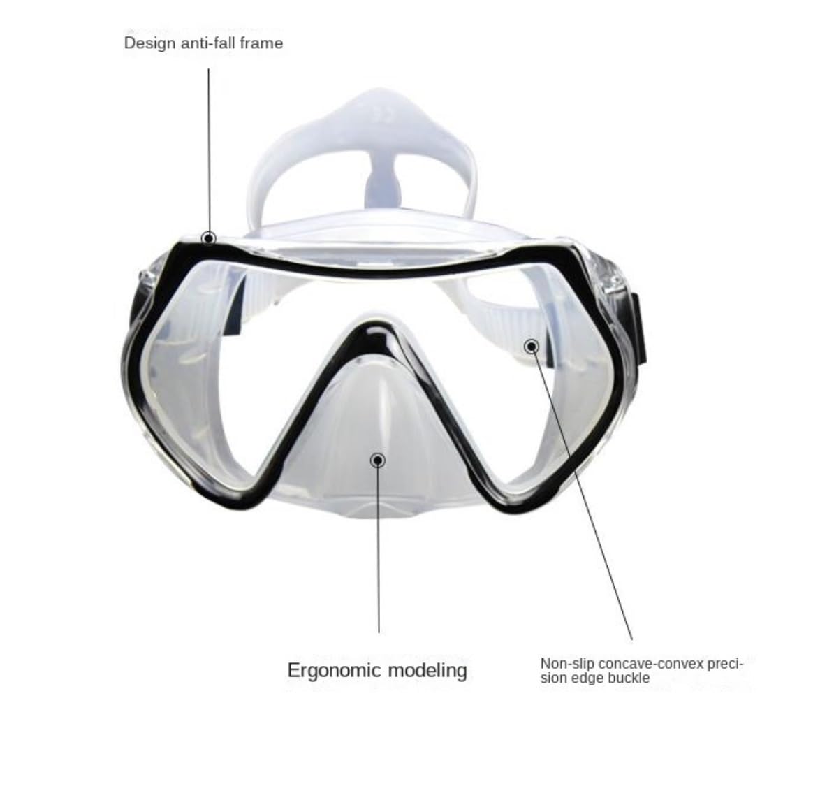 Sprzęt do Snorkelingu, Premium Snorkel Set Maska Do Nurkowania Dla Dorosłych Snorkeling Nurkowanie Gogle Pływania Dry Maska do Nurkowania