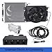 12000 BTU Under Dash Air Conditioner 12V with Cooling Only, Universal 12 Volt A/C Kit System, Electric 12V DC Underdash AC Unit, Fast Cooling for Classica Car, Automotive, Truck, ATV, Pickup