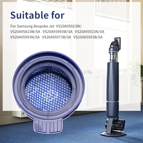 FFYan 2 Stück Staubsaugerfilter für Samsung Samsung,Massgeschneiderter Jet-Filter VS20A958FWN-Filter