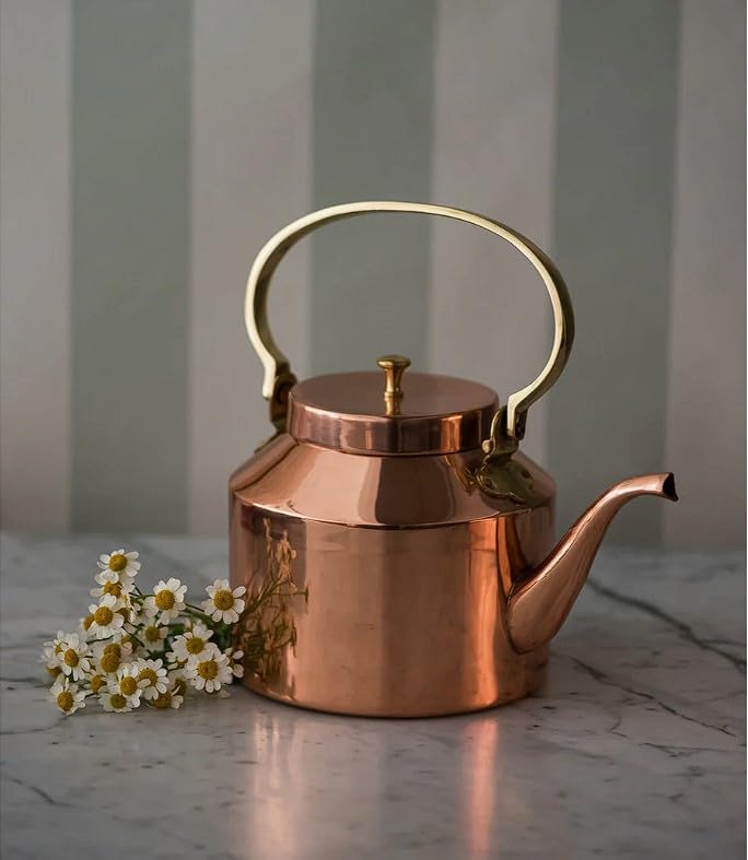 銅ヤカン　copper kettle 日用雑貨　インテリア　銅製品 b3f0a3fb9132c1eb55672553b1fe26
