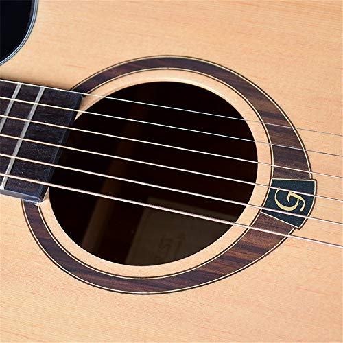 JTRHD Guitare Acoustique Folk Guitare électrique Boîte Guitare Acoustique Novice Pratique Entrée Piano pour Adultes et Enfants (Couleur : Natural, Size : 41 inches) - Les Beatles, Paul McCartney, John Lennon, RIngo Starr, George Harrison JTRHD Guitare Acoustique Folk Guitare électrique Boîte Guitare Acoustique Novice Pratique Entrée Piano pour Adultes et Enfants (Couleur : Natural, Size : 41 inches) – Image 6