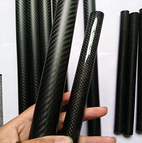 TEN-HIGH Carbonfaser Rohr 500 Mm – 10x1 Mm, 3K Tw Produktbild-Vorschau 2