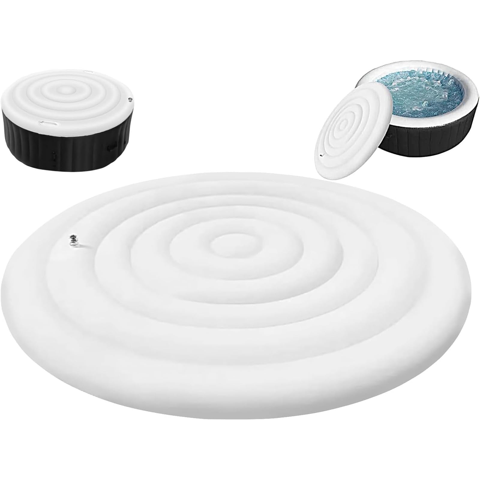Couverture gonflable pour spa de jardin rond 138 cm