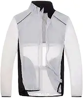 Jaqueta Corta Vento Refletivo Bolso Invisível Ciclismo Bike
