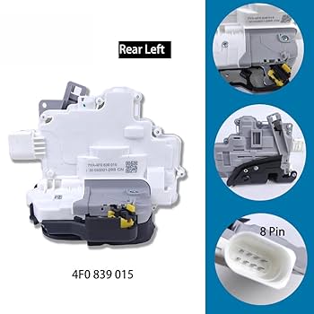 Amazon.co.jp: ドアロックアクチュエーターリア左、アウディ A4