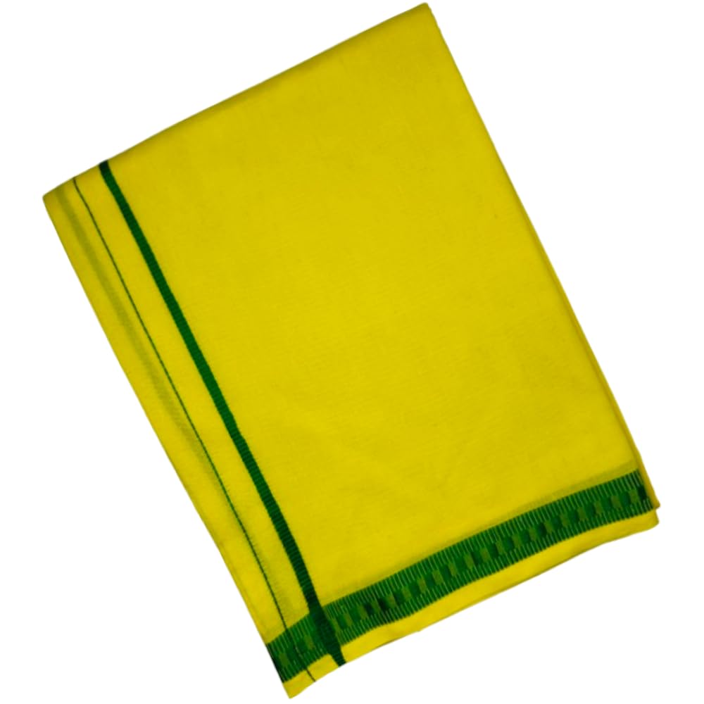 Yogam Men’s Temple Wear Dhoti || Soft & Breathable || Vibrant Colour & Classic Design || Free Size-picture-34