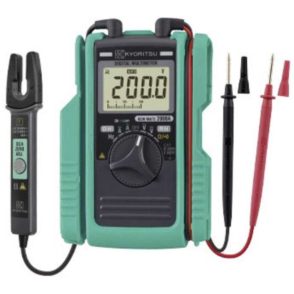 Multimetro, pinza amperometrica Kyoritsu KEW Mate 2000 A digitale CAT III 300 V, CAT II 600 V Display (numero di p