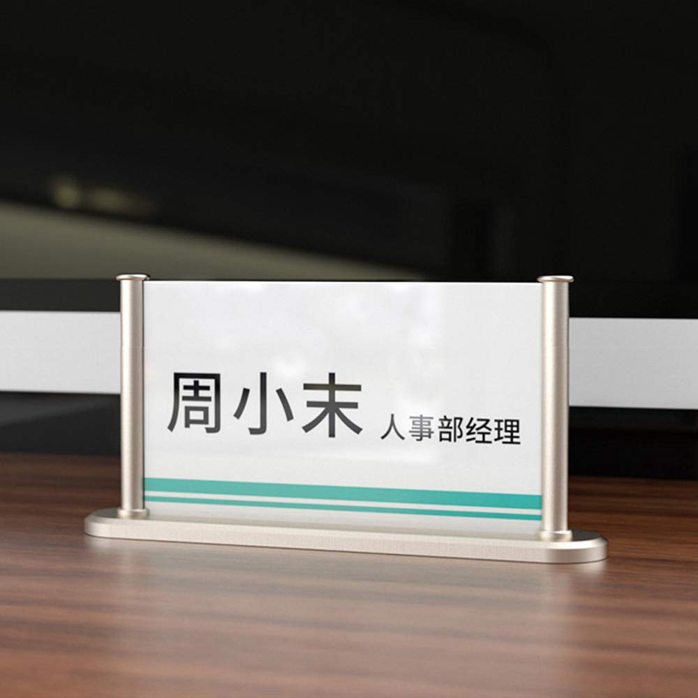 Amazon | SVIAO 席札 会議用席札 カード立て 卓上名札立て サイン