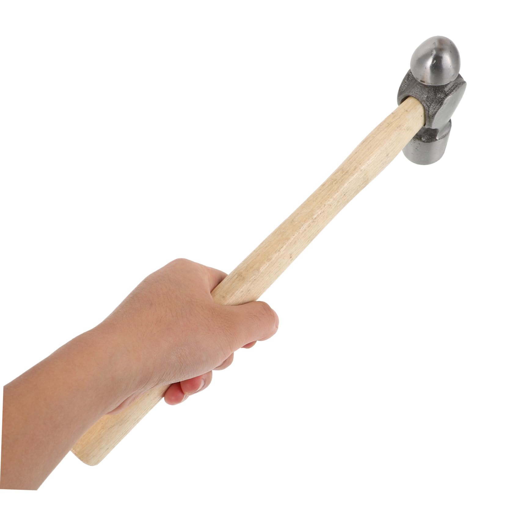 Martillo Encofrador con Mango de Madera Ergonómico Herramienta Multifunción Portátil para Carpinteros y Bricolaje Doméstico Cabeza de Resistente Uso Decoración y Reparaciones