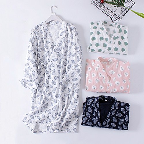 FANCY PUMPKIN Men's Yukata Robes Kimono Robe Pajamas [Abstract Pattern-Size L]2