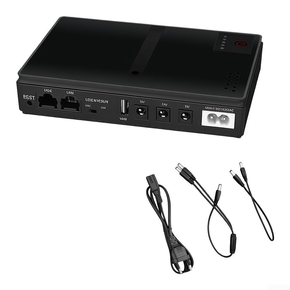 Mini SAI DC1018P 18W para Router 5V 9V 12V(EU)