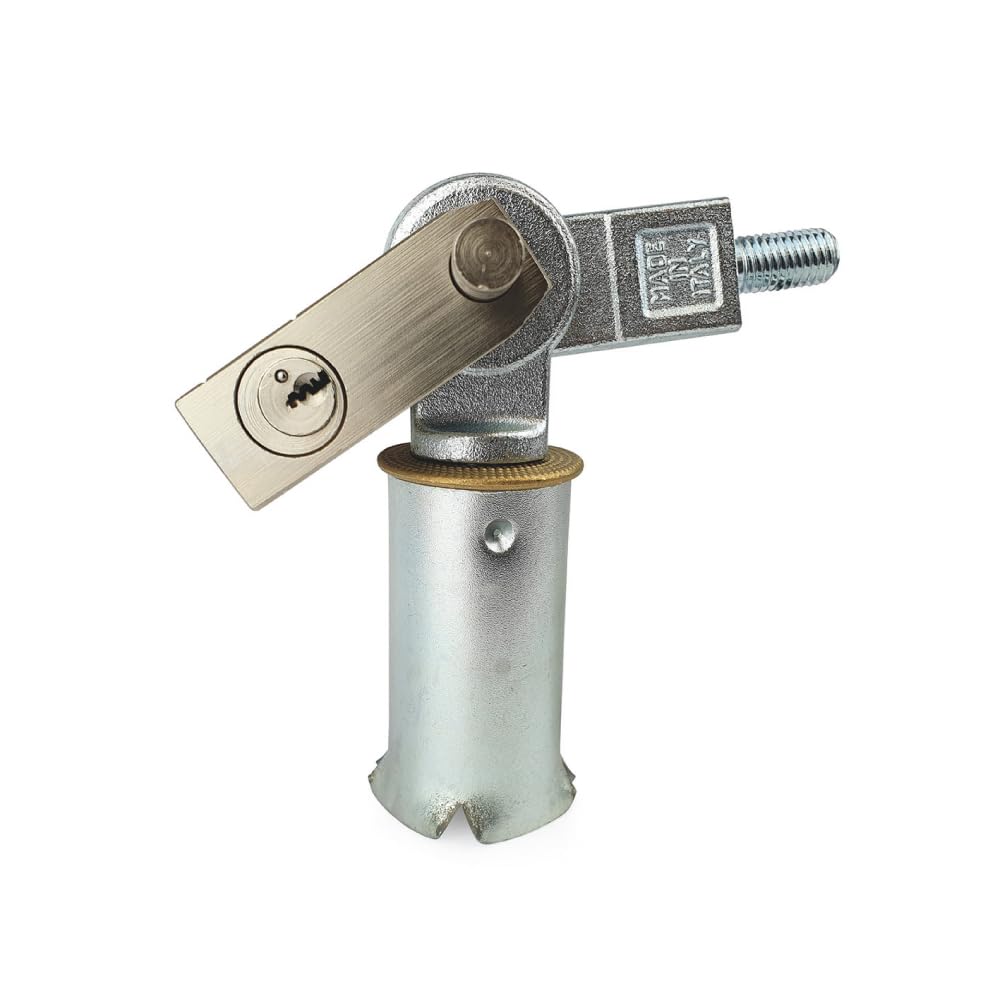 ILS - Unidad de bloqueo de suelo para puerta de persiana enrollable resistente de 90 mm