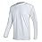 Men\'s Swim Shirts Rashguard Sun Shirt UPF 50+ UV Sun Protection Outdoor Long Sleeve T-Shirt Swimwear White M
