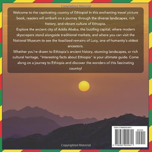 Independently Published Mahi, James K. Interesting Facts About Ethiopia: Ethiopia Travel And Educational Facts Book For Kids thumb #1