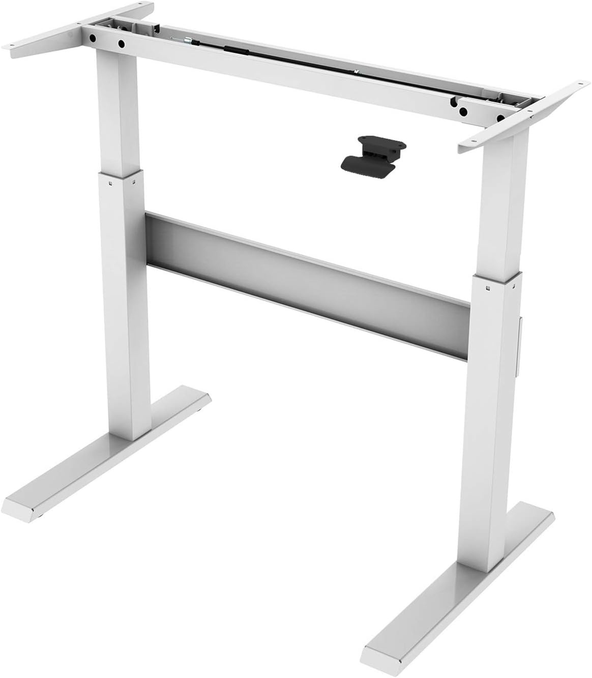 Allcam GDF03MW Gasassisted Height Adjustable Standing Desk Frame/Sit