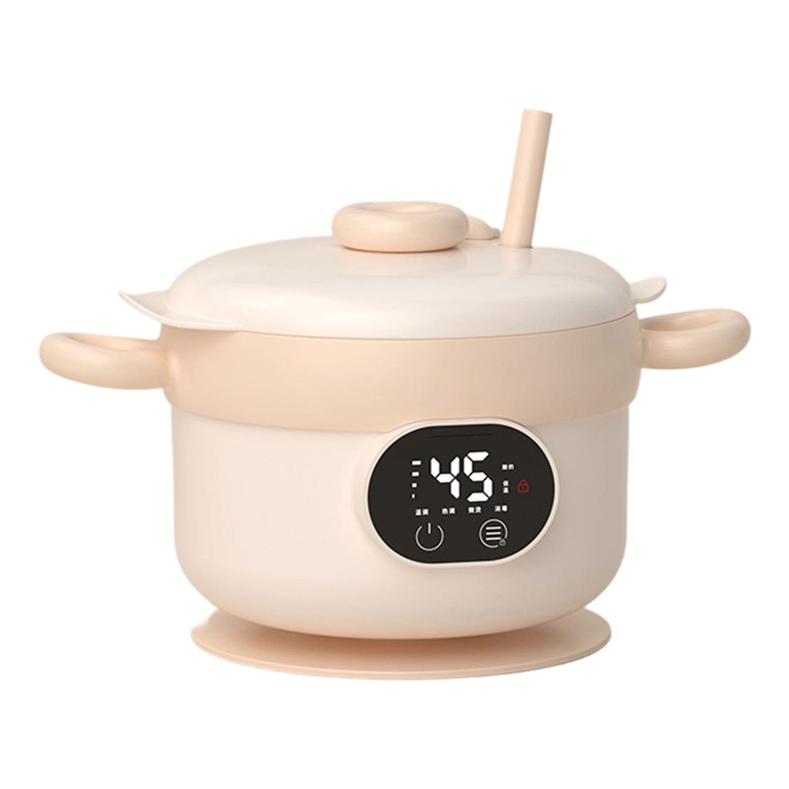 Limtula Rechargeable Baby Food Warmer Bowl with Silicone Cover Multifunctional Intelligent Temperature Control Baby Food Toastier