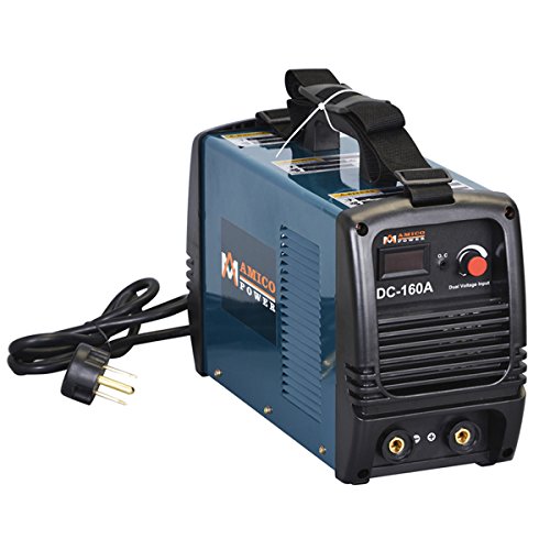 Amico S160AM, 160 Amp Stick Arc DC Inverter Welder, 110/220V Dual Voltage Welding