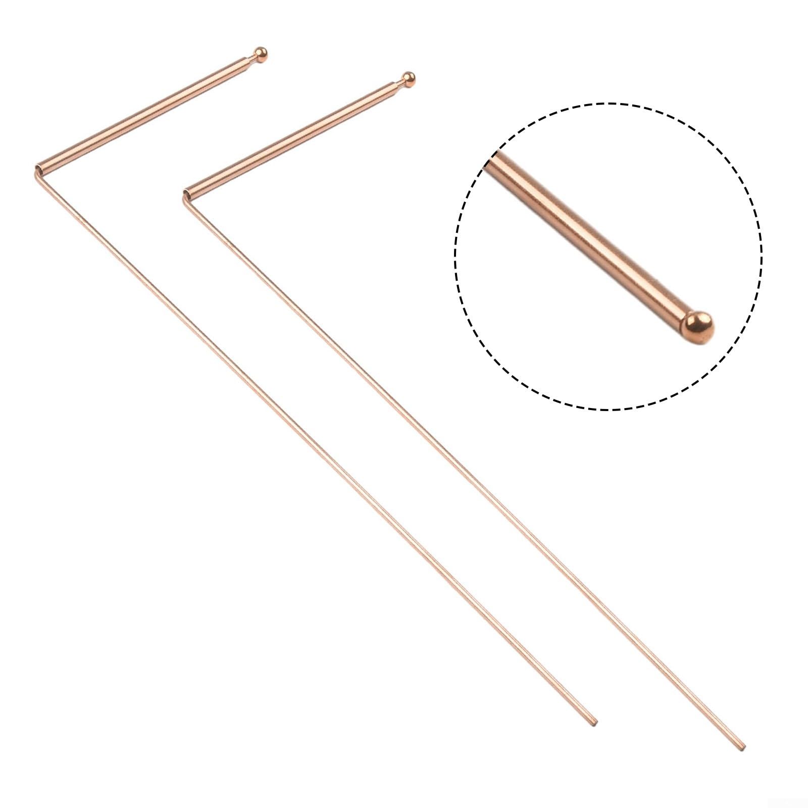 2pcs 99.9% Copper Dowsing Rods, Adjustable Divining Rods - View #6