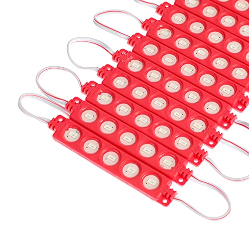 Image of Q QINGCHEN DC 24 Volt LED Module 1.2 W Waterproof led Light Strip for Letter Advertising Signs with Tape Adhesive Backside (200pcs Pack,RED,DC24V)