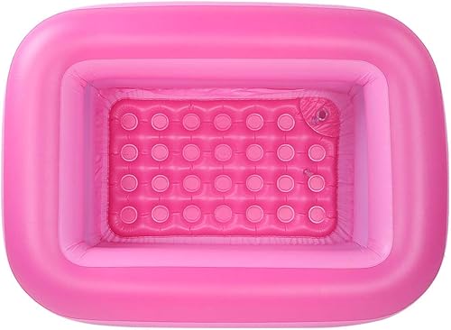 Miniatura 4 de Piscina familiar inflable con bomba de 47.2 x 35.4 x 14.2 in, piscinas para niños y adultos o toda la familia, más que otras piscinas inflables para