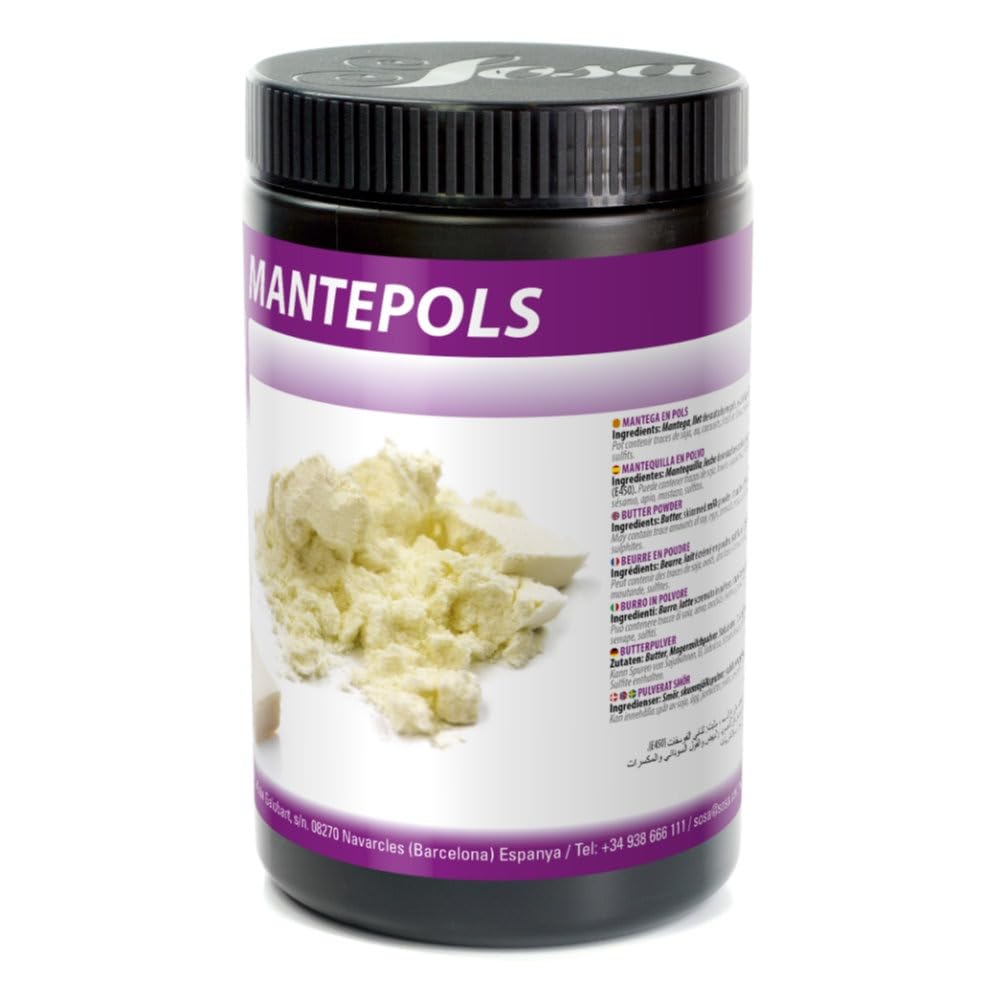 SOSA MANTEPOLS extracto natural de la mantequilla en polvo - Bote 400grs - Uso alimentario