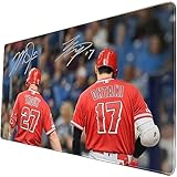 大谷翔平 大型ゲー まうすぱっど マウスパッド 防水 滑り止め 耐久性 マウスパッド ズ オフィス/自宅兼用 40cm*75cm