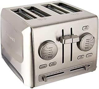 Cuisinart 086279087959 CPT-640 4-Slice Metal Toaster, Stainless Steel
