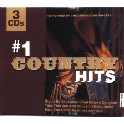 #1 Country Hits [Audio CD] Countdown Singer