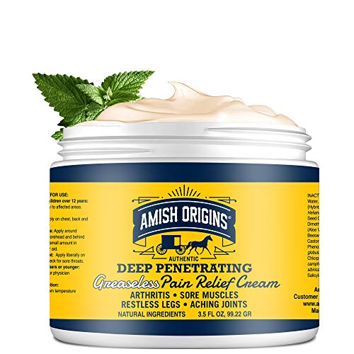 Deep Penetrating Pain Relief Greaseless Cream 3.5oz