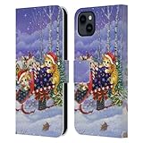 Protection à 360° - Cette coque en cuir pour Apple iPhone 15 Plus dispose de bords surélevés pour protéger l'écran et l'objectif contre les rayures et les chutes du quotidien - protection intégrée pour l'écran et la caméra.