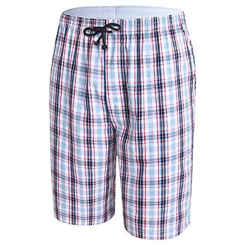 Pantalon de pyjama court pour homme idéal pour le salon et les après-midis à la plage