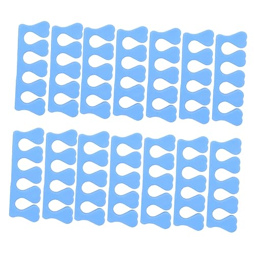 Didiseaon Nail Toe Separators 20 Pack Sponge Grabber for Nails Toe Dividers Comfortable Use Random Color